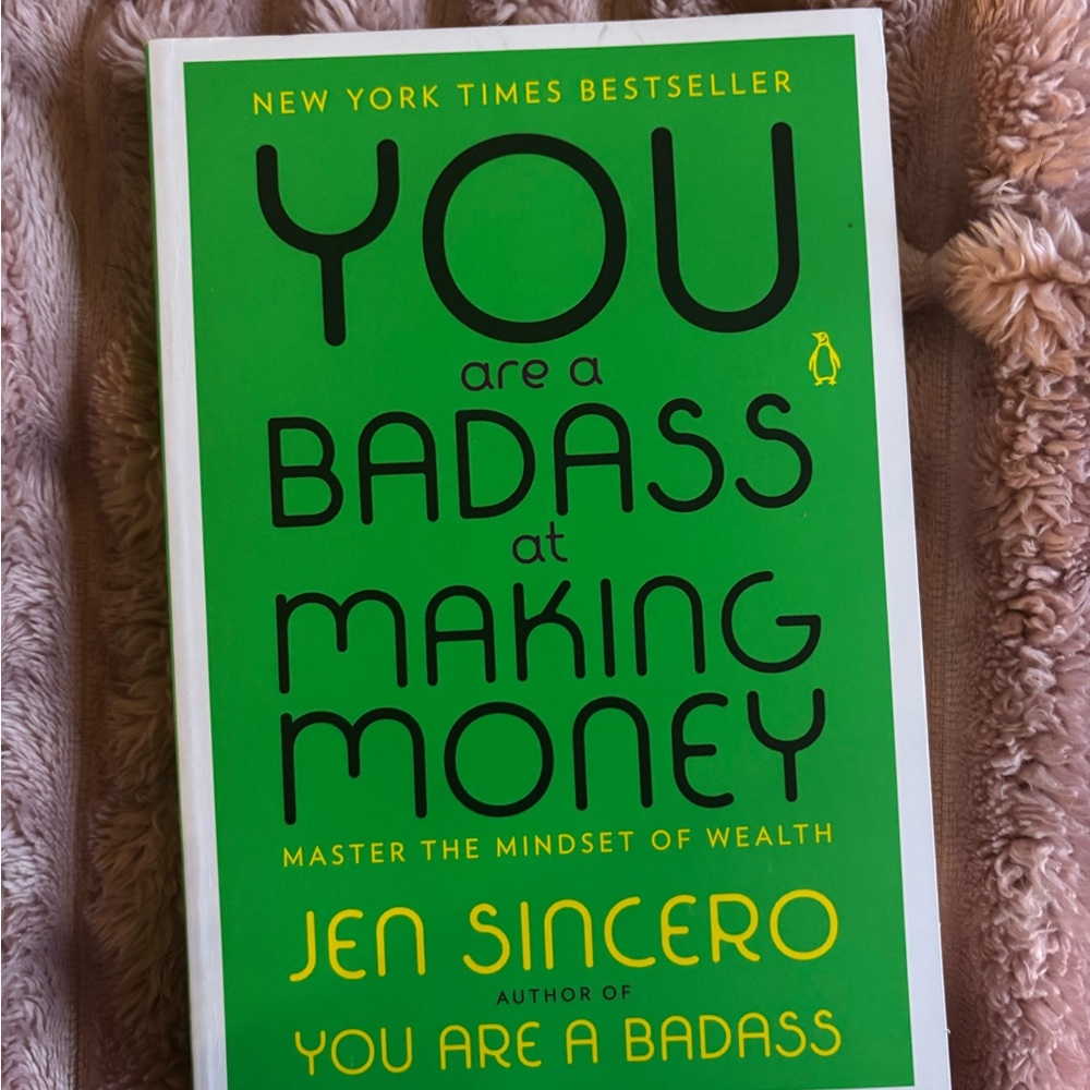 You Are a Badass at Making Money by Jen Sincero - Green Cover